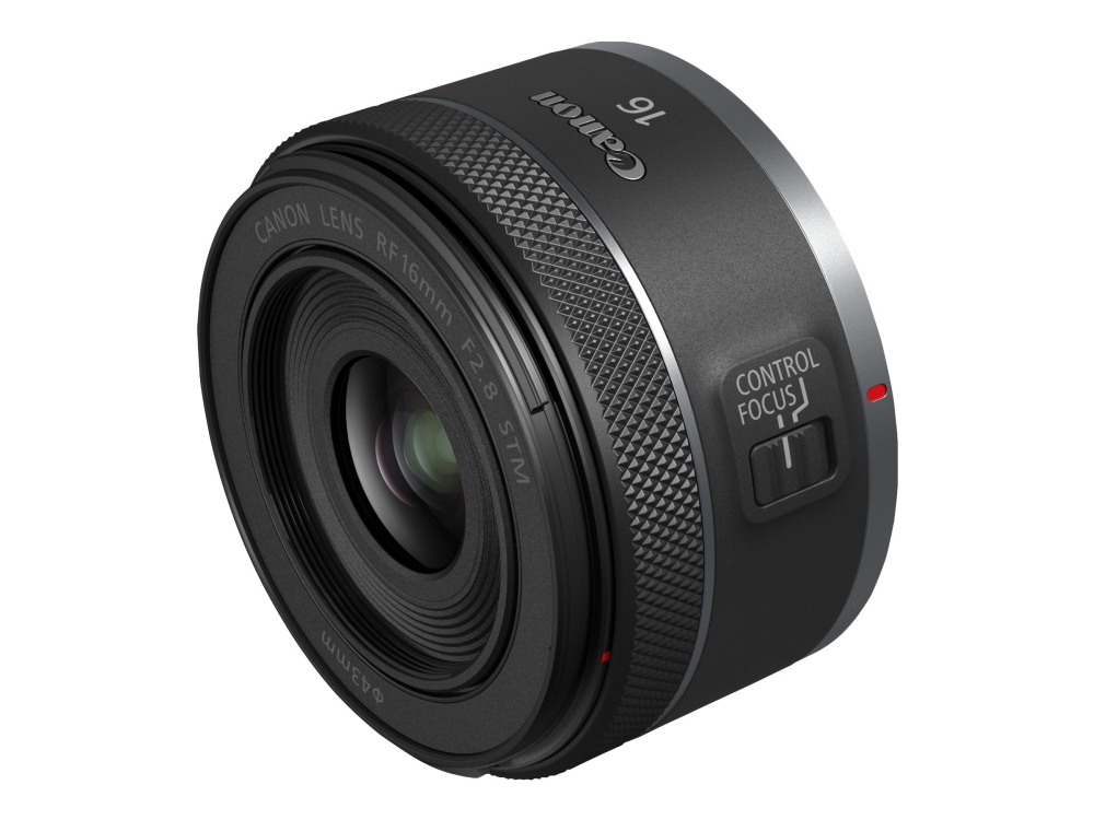 Canon Rf 16 mm F/2,8 Stm objektiv, svart