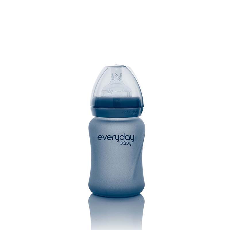 Everyday Baby nappflaska med värmeind Healthy+ 150 ml, blåbär