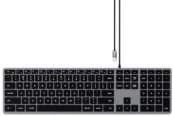 Satechi W3 USB-C trådbundet tangentbord, bild 4