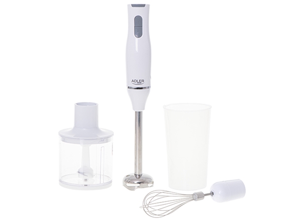 Adler AD 4620 stavmixerset, 800 W, 500 ml och 700 ml behållare, svart