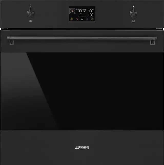 Smeg Classic Inbyggnadsugn SOP6302S2PN (svart)