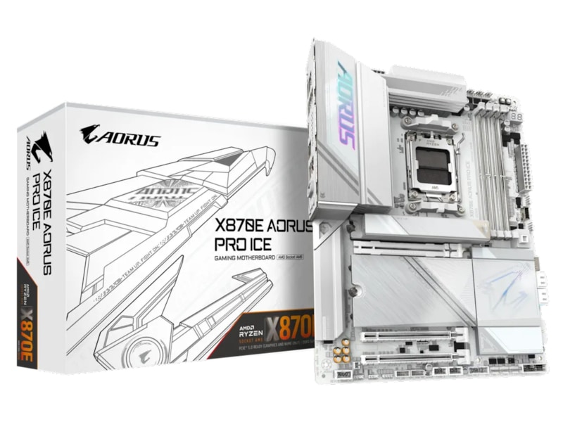 Gigabyte X870E Aorus Pro Ice, bild 4