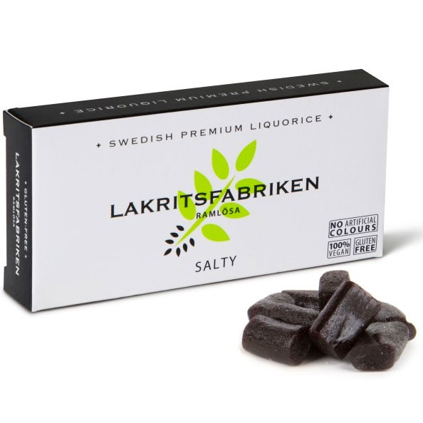 Lakritsfabriken Salty Liquorice 40 g