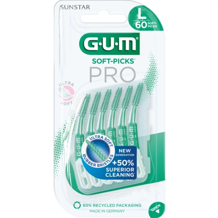 GUM SOFT-PICKS PRO Large, 60 st