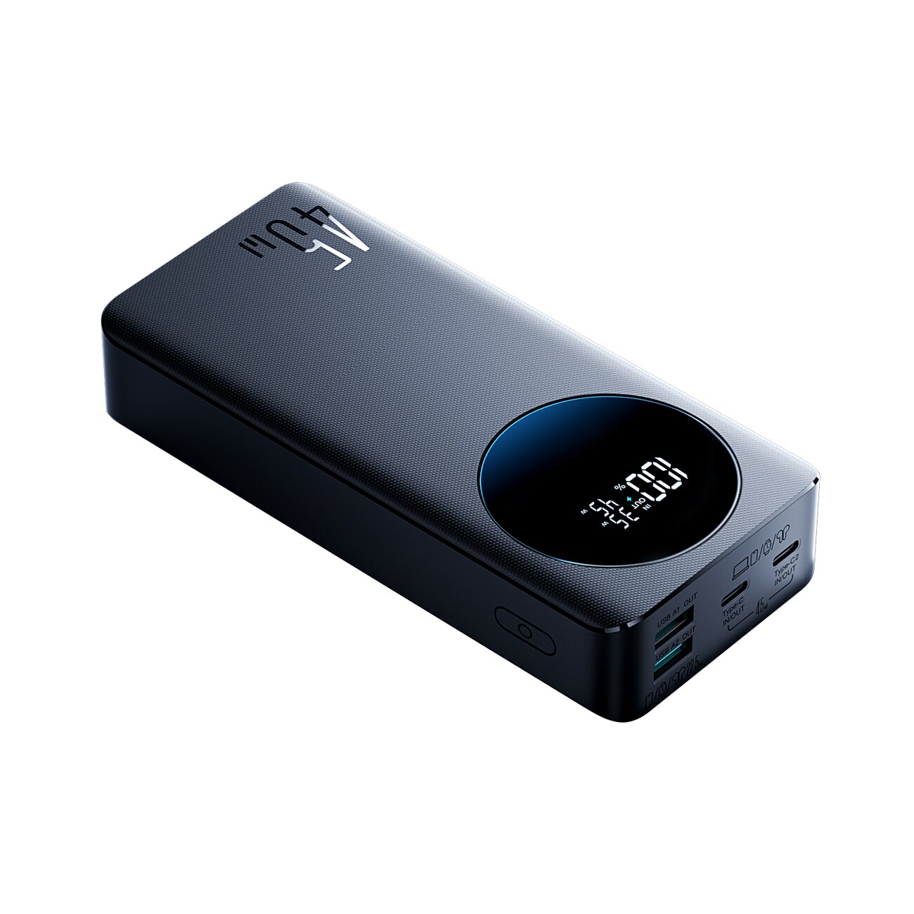 Joyroom JR-PBF02 Pro 20000 mAh 45W Powerbank med digital display 2x USB-A 2x USB-C - Svart, bild 4
