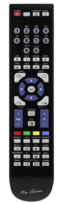 FJÄRRKONTROLL PHILIPS 000005-16470006 - 996598002030 - M164180