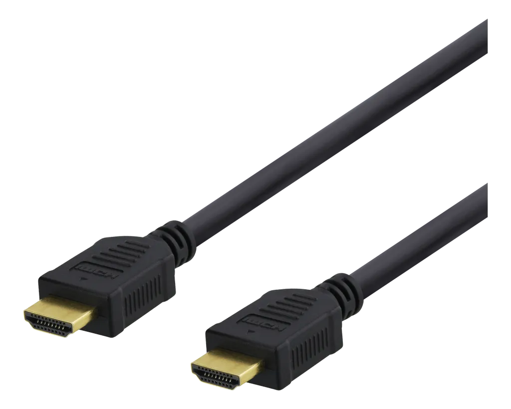 HDMI-kabel Deltaco, Ethernet, 4K@30Hz, 7 meter - Svart, bild 5