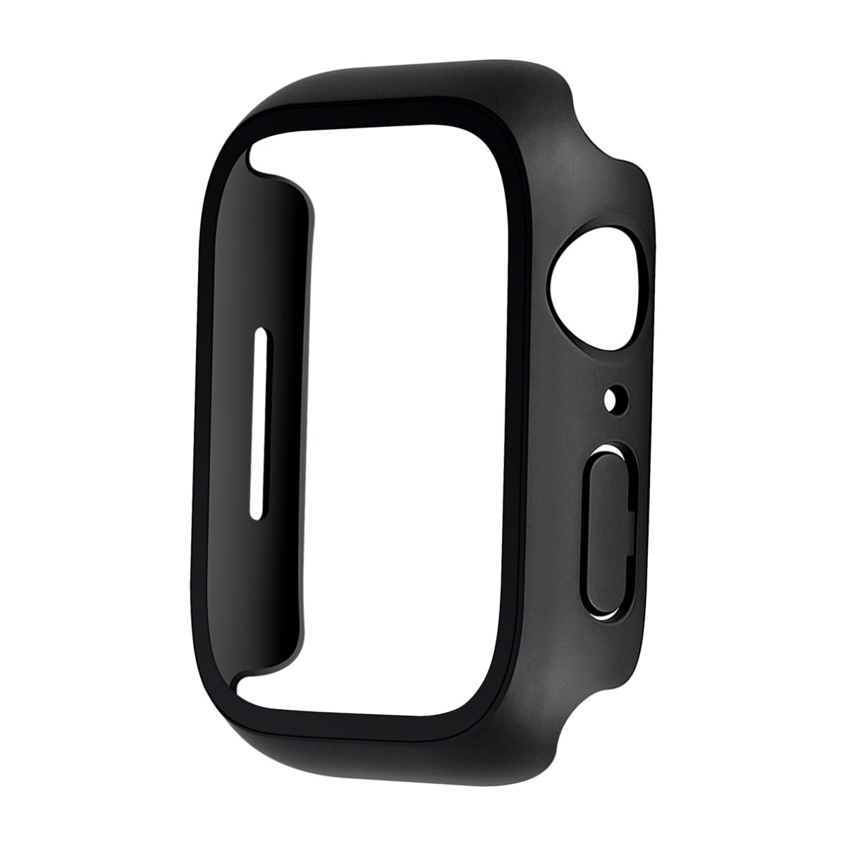 Triacle 360 Apple Watch Series 12 42 mm skärmskydd, 2-pack svart/transparent