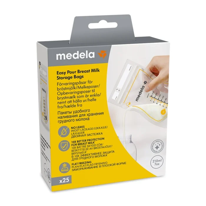 Medela Förvaringspåsar för bröstmjölk, 25 st