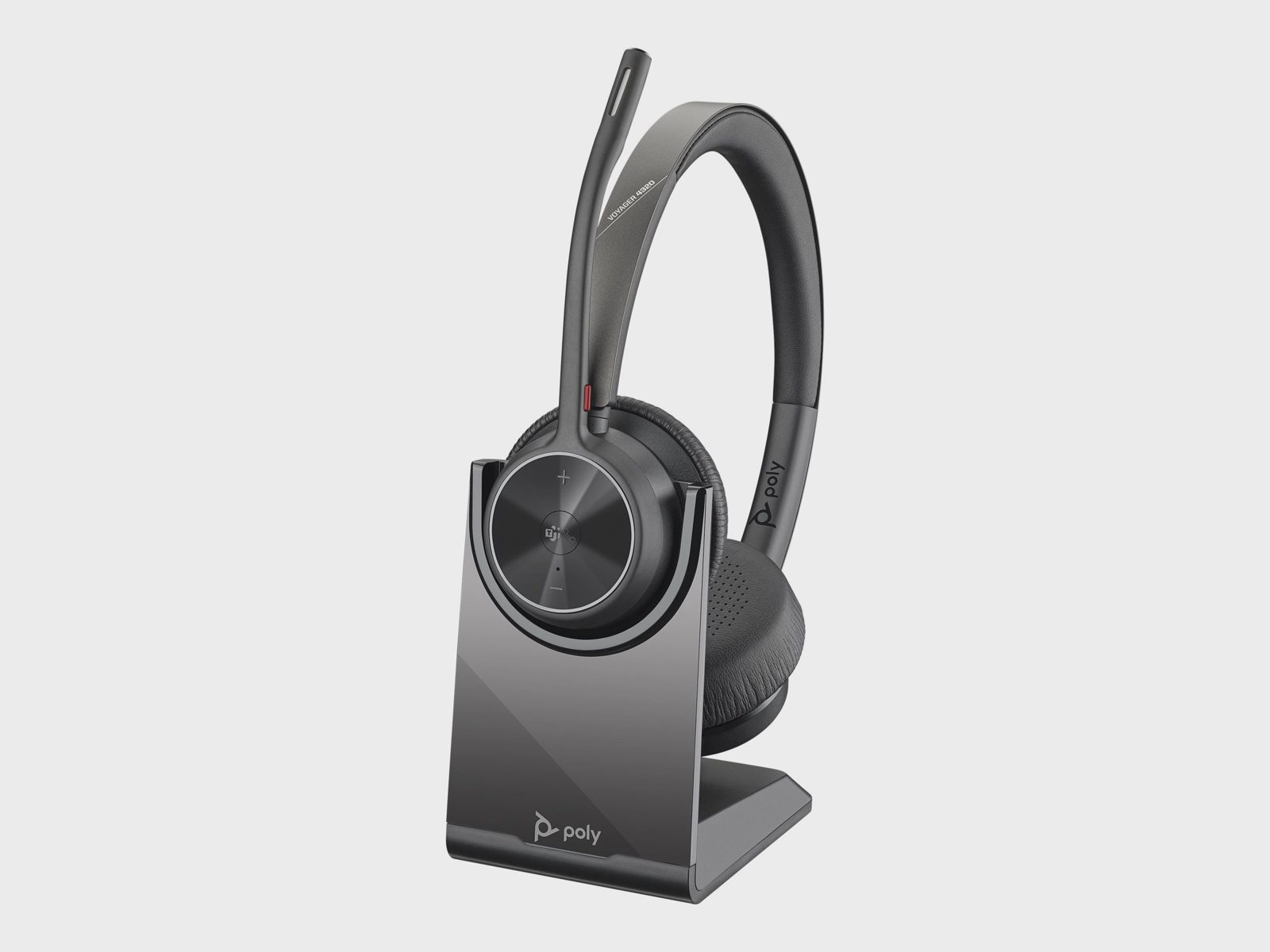 HP Poly Voyager 4320 headset (inkl. BT700-dongel och laddningsställ)