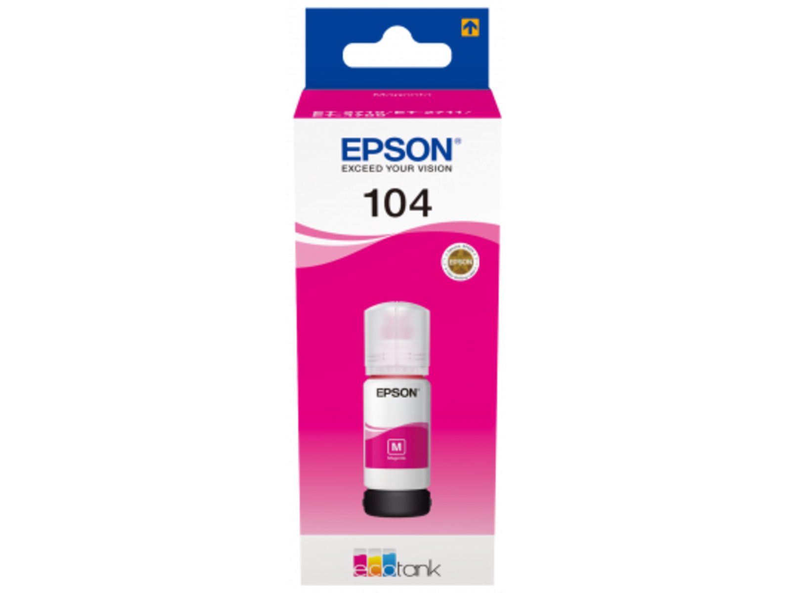 Epson T104, magenta EcoTank magenta bläck, bild 5