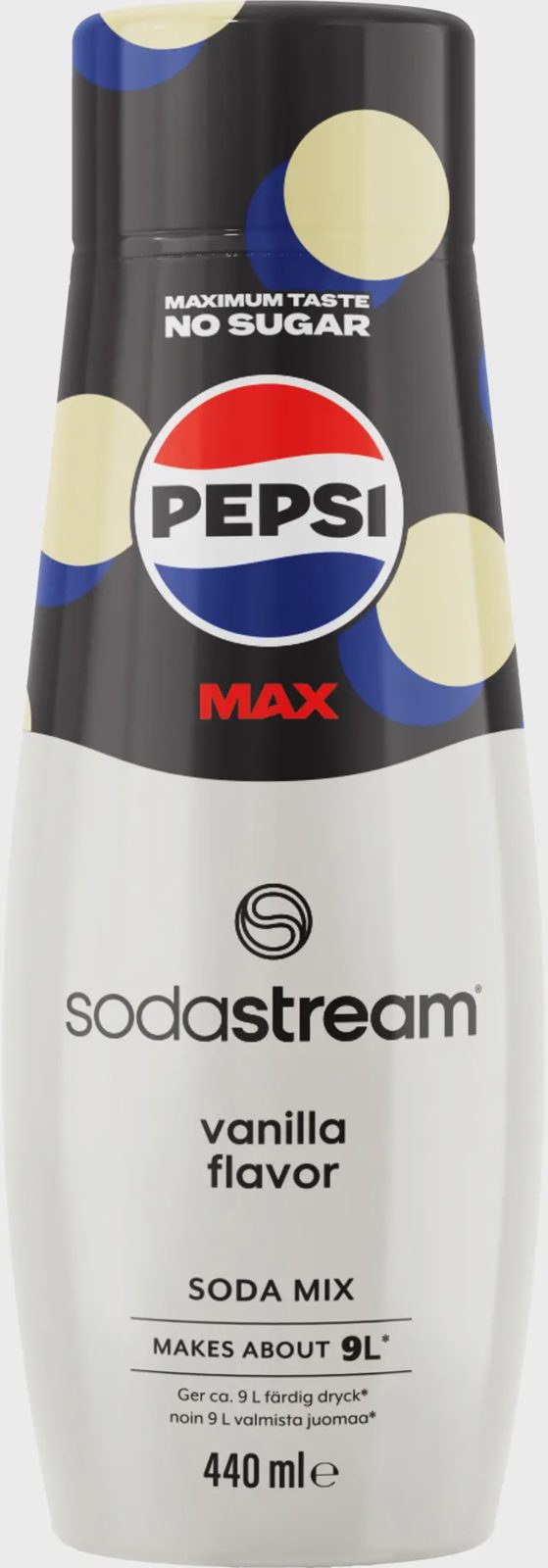 SodaStream Pepsi Max Vanilla 440 ml