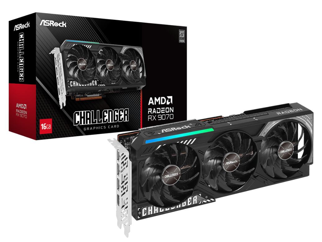 ASRock Radeon RX 9070 Challenger 16GB, bild 5
