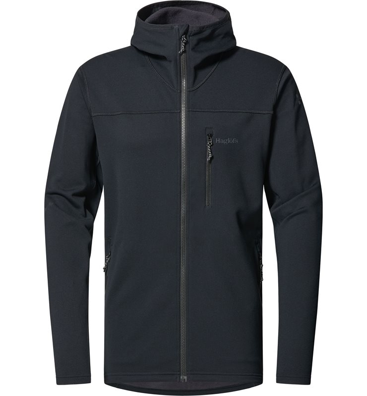 Haglöfs Rosson Mid Hood Men True Black - XXL