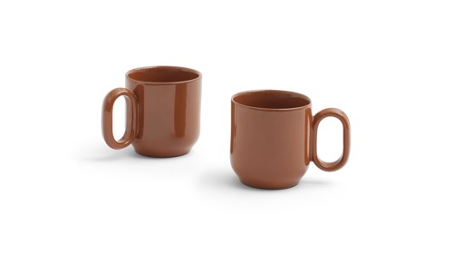 HAY - Barro Mugg - 2-pack - Natur, bild 3