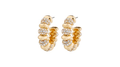 PILGRIM - DELPHINE Earrings - Gold - 30 mm, bild 3
