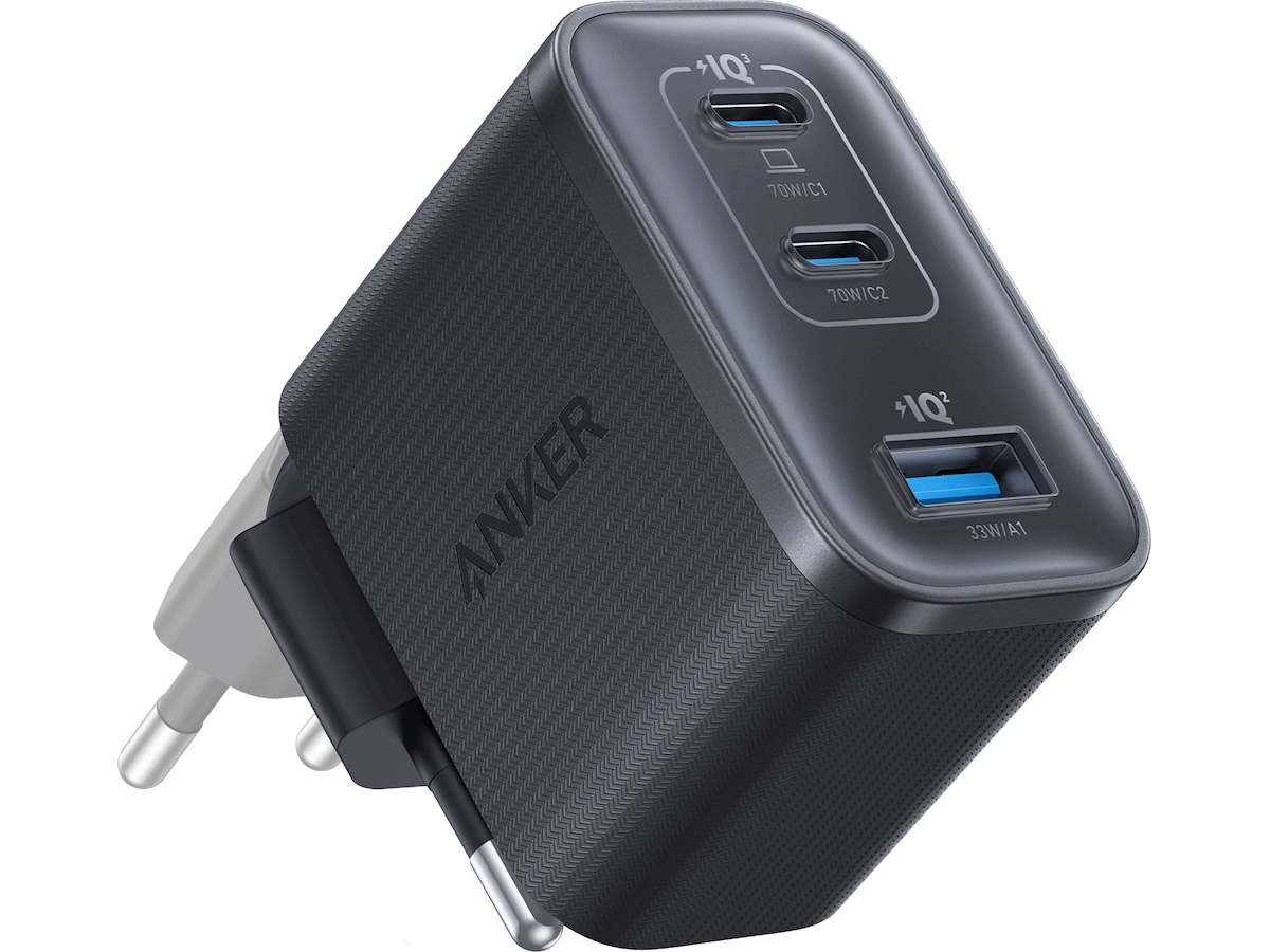Anker Nano Charger 70W - Svart