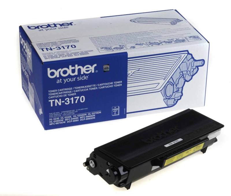 Brother Toner TN-3170 7k Svart