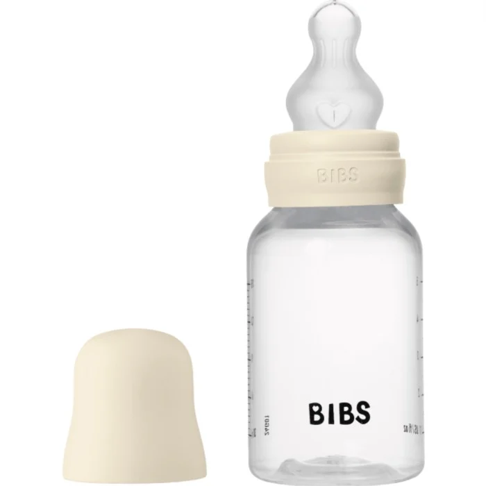 BIBS Nappflaska PP Silikon 150ml Ivory , 1 st