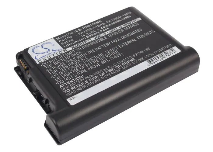 Batteri till Laptop, Bärbar dator för Toshiba Satellite M18, Satellite M19
