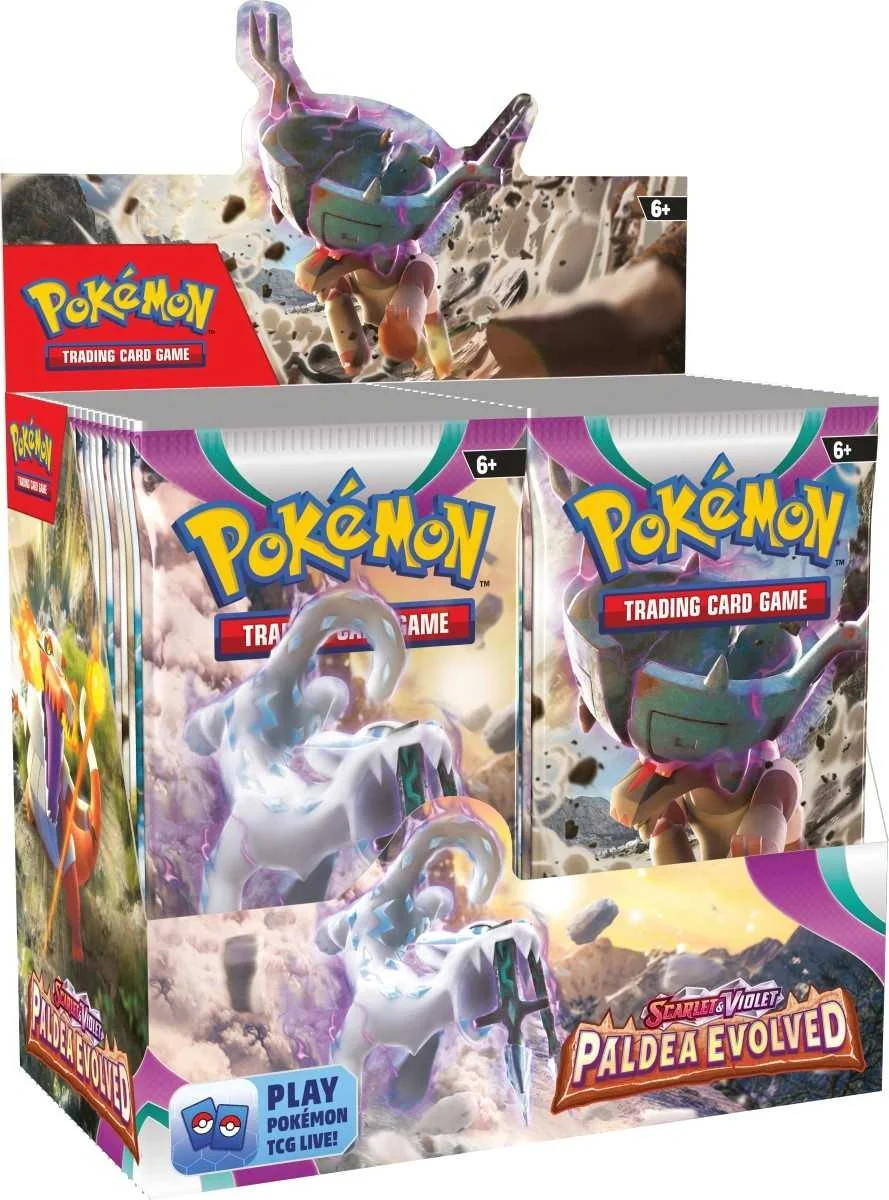 Pokemon Paldea Evolved Booster Box Display (36 Boosters) - Max 2 per kund