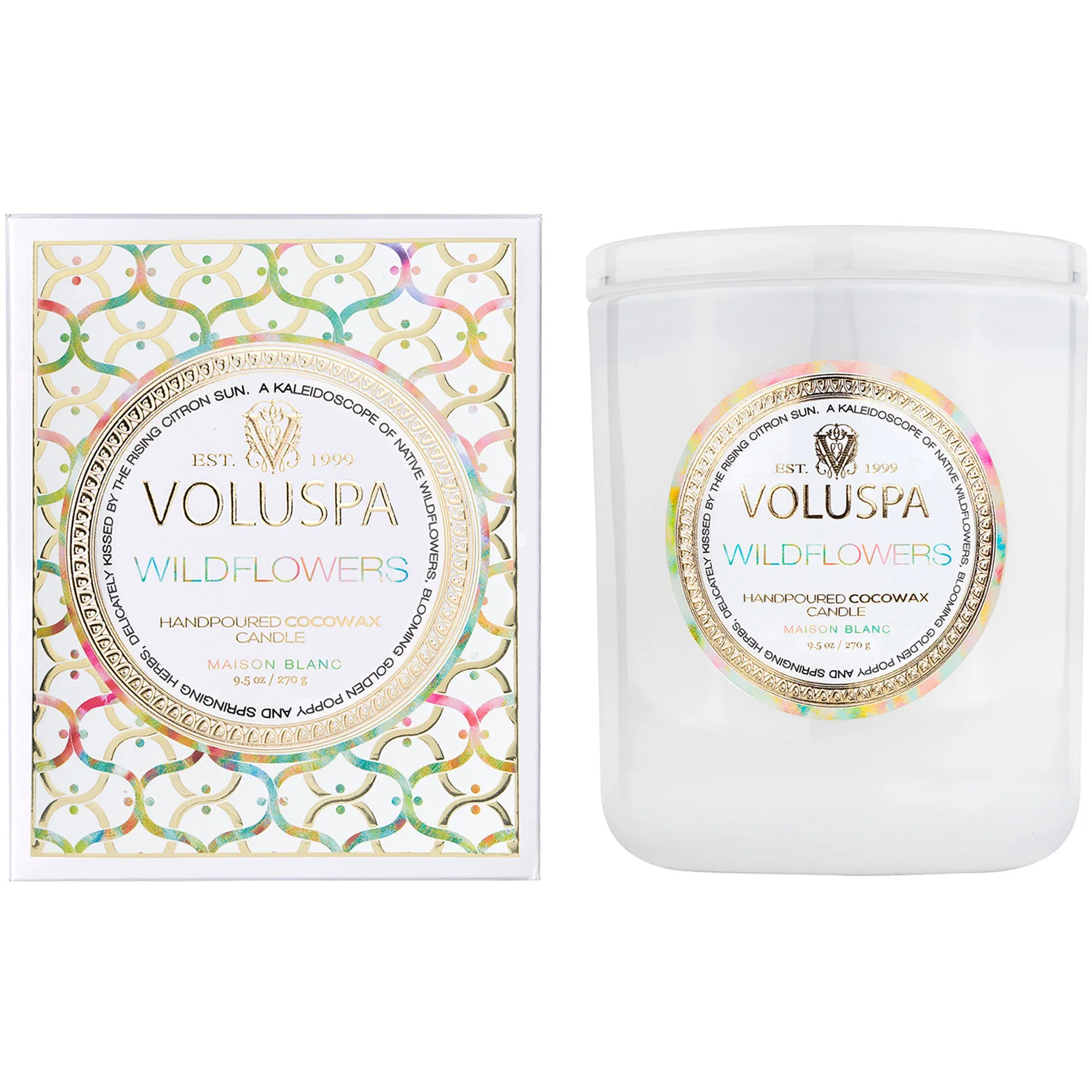Voluspa Classic Boxed Candle Wildflowers 269 g