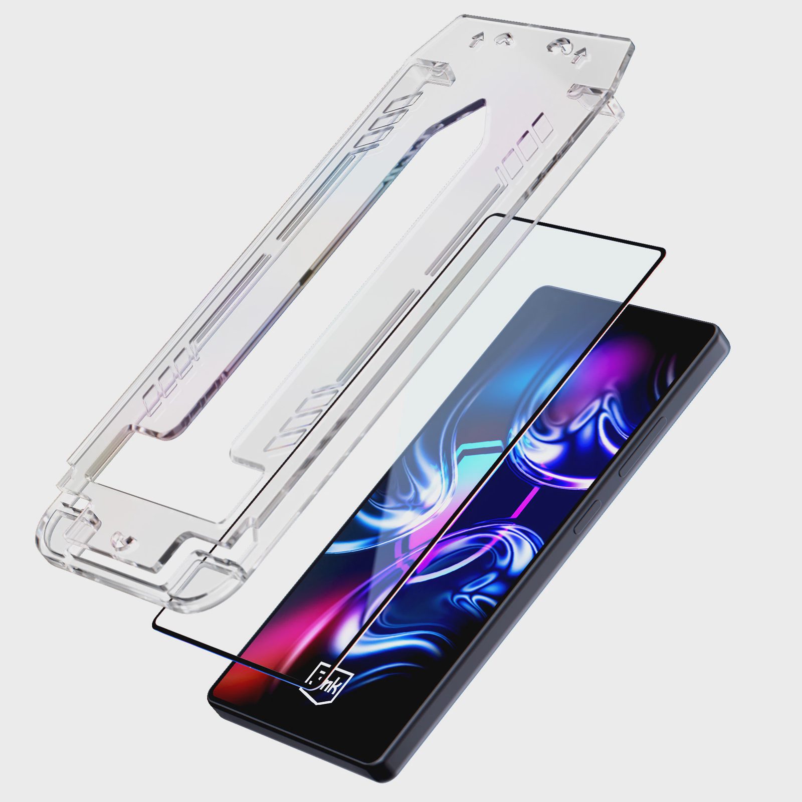 3mk HardGlass Max härdat glas för iPhone 7 / 8 / SE 2020 / 2022