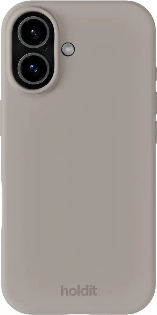 HOLDIT iPhone 17 silikonfodral (taupe)