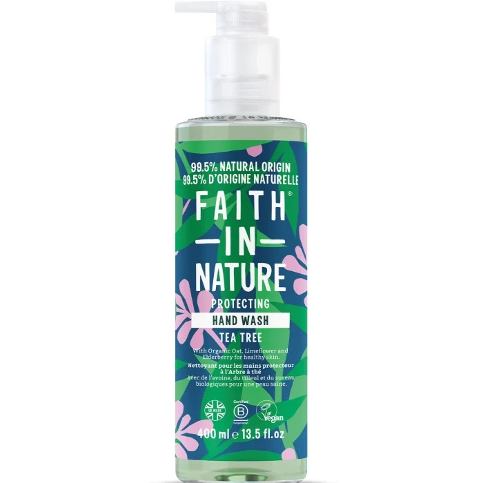 Faith in Nature Hand Wash Tea Tree 400 ml