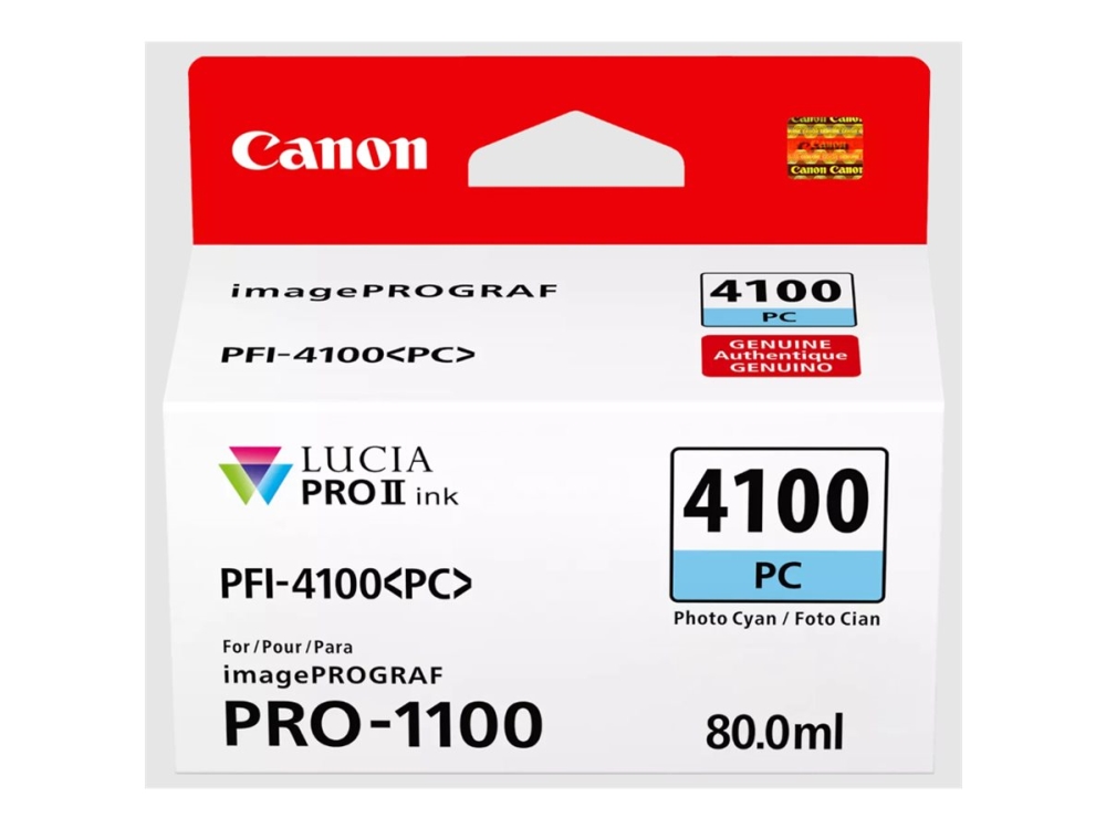 Ink Cartridge PFI-4100 MBK Matte Black 80 ml