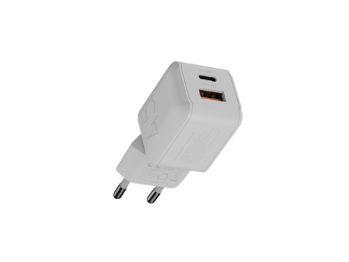 Xtorm - 45W GaN3 NextGen Hjemmeoplader USB-C/A GRS Hvid, bild 2