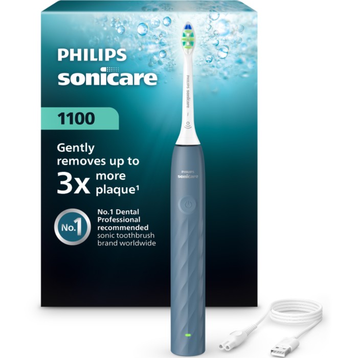 Philips Sonicare 1100 series eltandborste, Marinblå