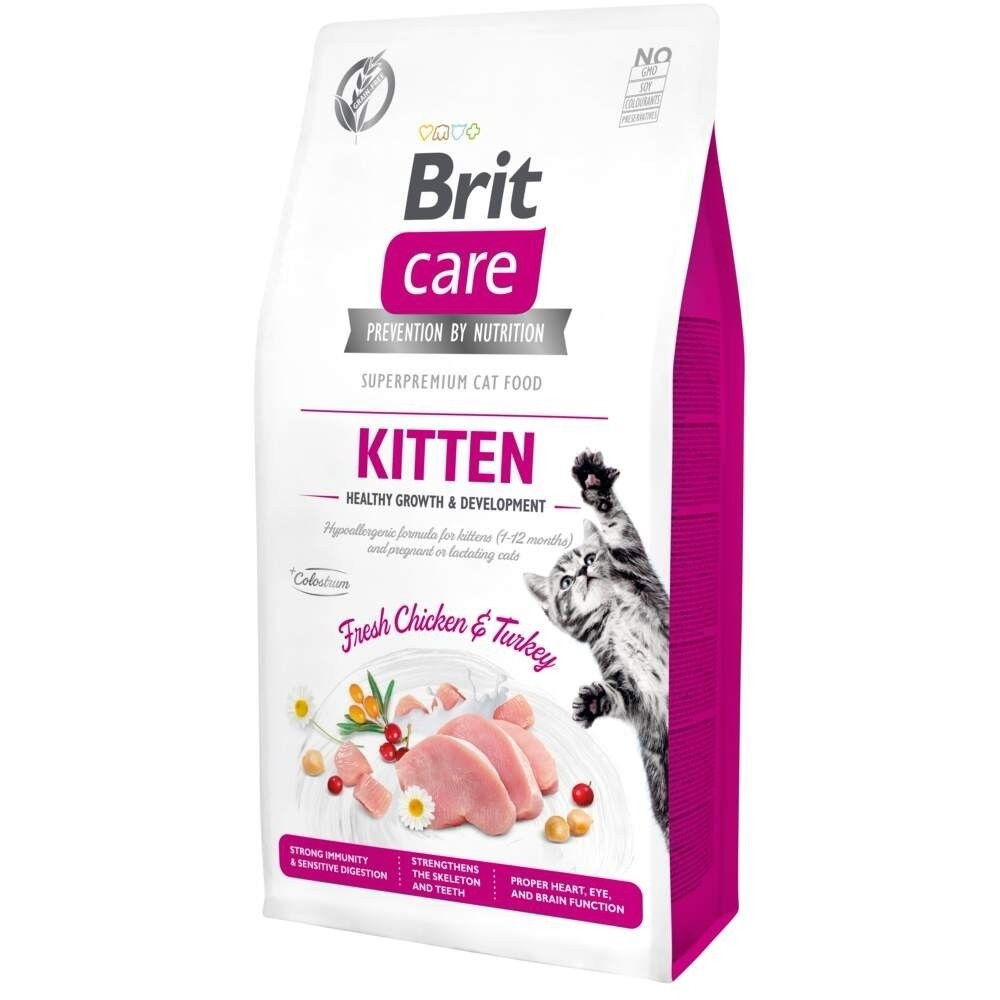 Brit Care Cat GF Kitten Healthy Growth+Development 2kg, bild 2
