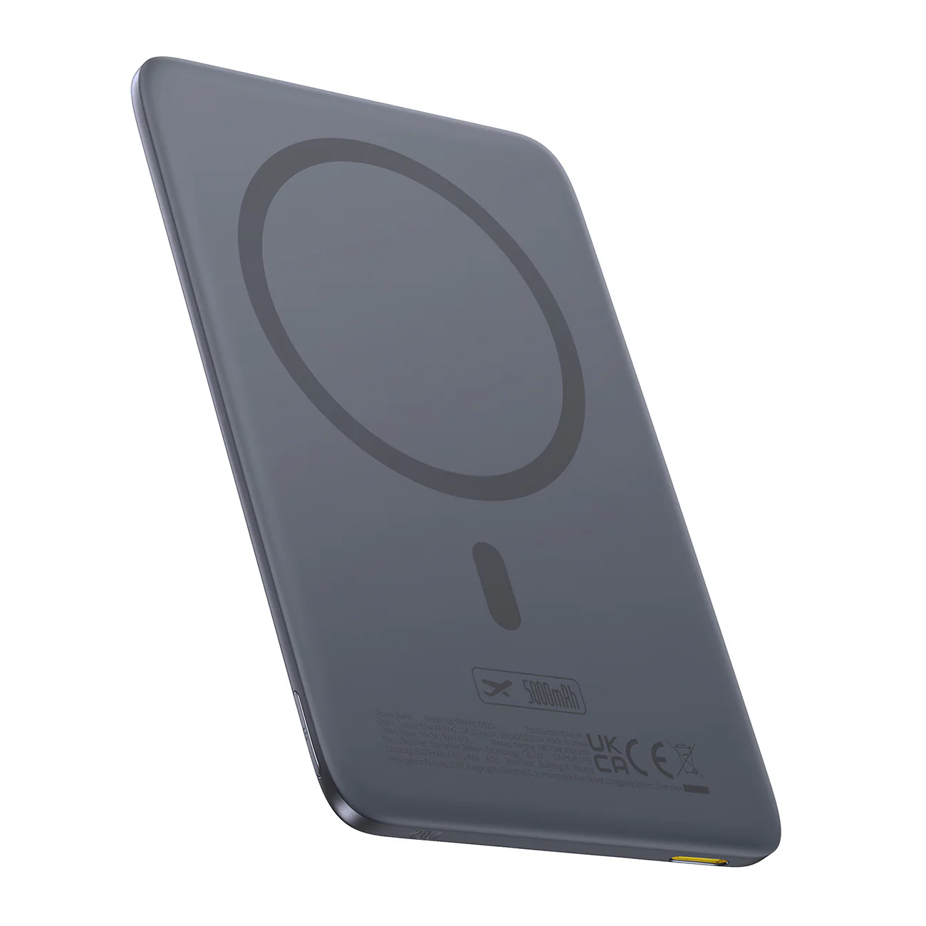 Baseus PicoGo AM41 Magnetisk Powerbank i Kortformat 20W 5000mAh OS - Grå