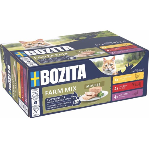 Bozita - Mousse Mixed Farm - 85g