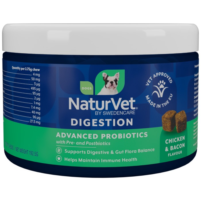 Naturvet by Swedencare Advanced Probiotics Soft Chew 70 st