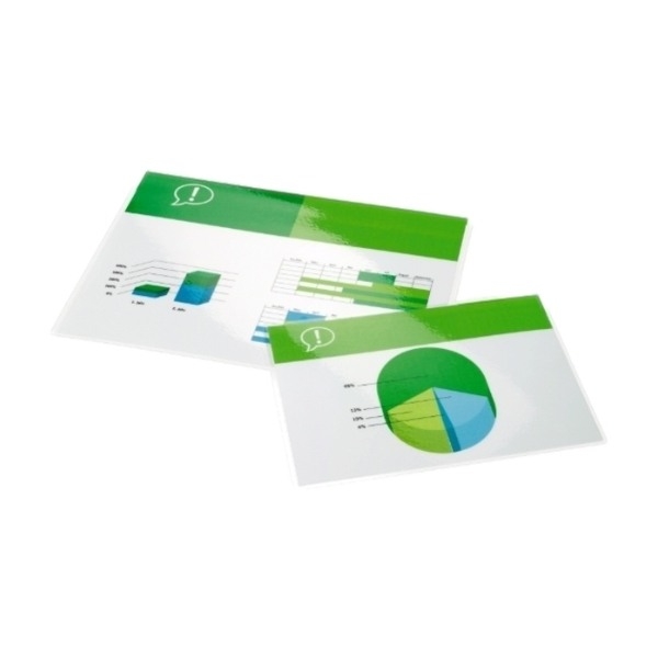 GBC Lamineringsfickor A4, 125 mikron, glansig, 100-pack