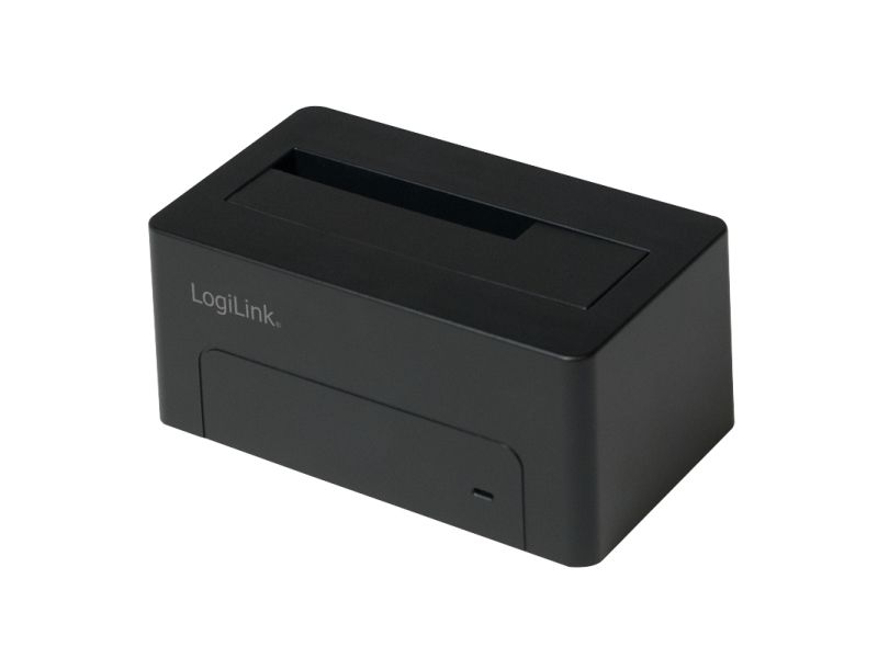 LogiLink QP0026, HDD,SSD, SATA, Serial ATA II, Serial ATA III, 2,5,3,5, USB 3.2 Gen 1 (3.1 Gen 1) Typ-B, 5 Gbit/sek, Sortera
