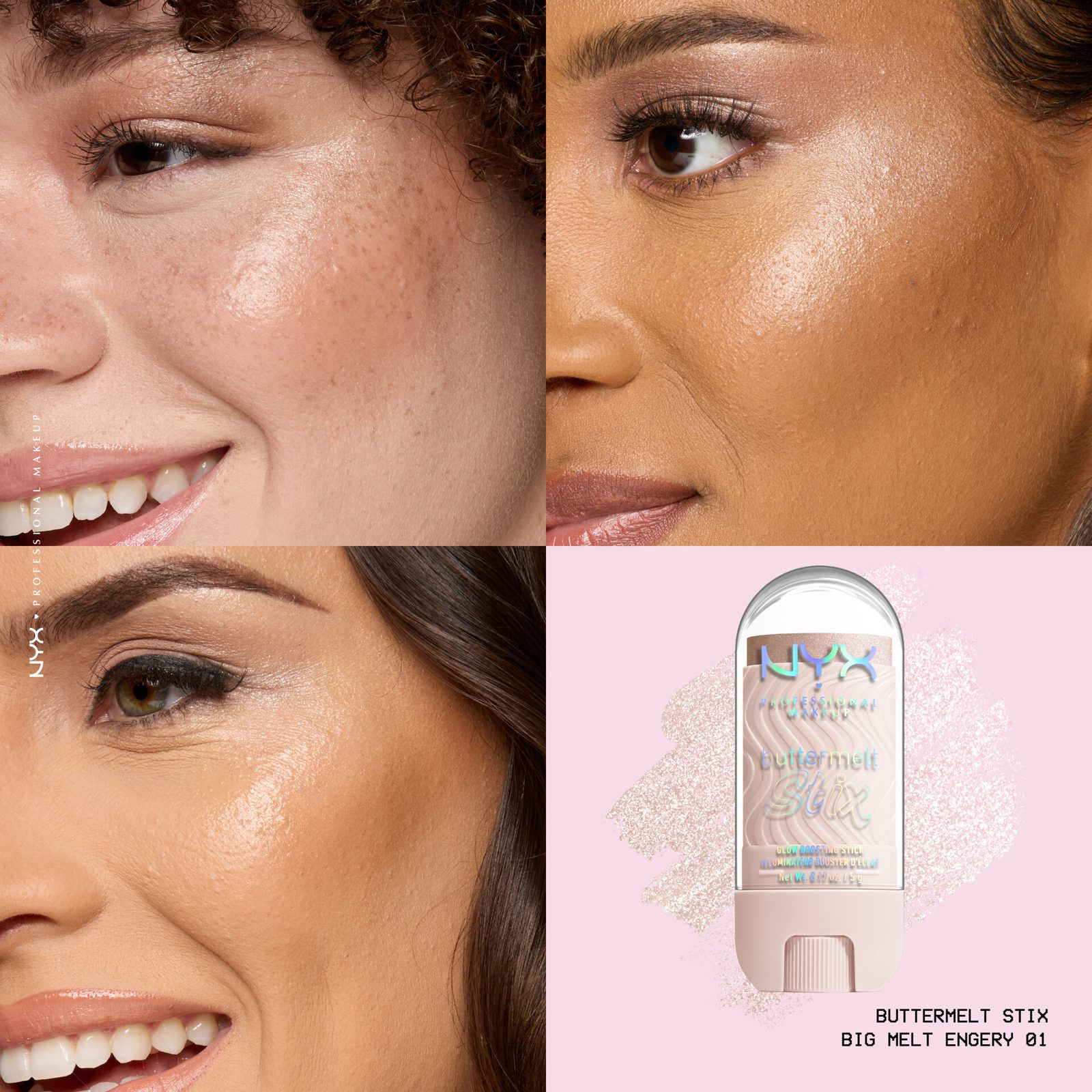 NYX Professional Makeup Buttermelt Glaze Highlighter Stix 01 Big Melt Energy 50 g, bild 3