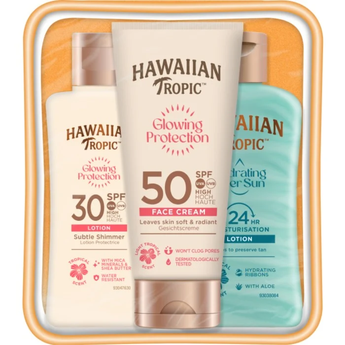 Hawaiian Tropic Amber Travel Set