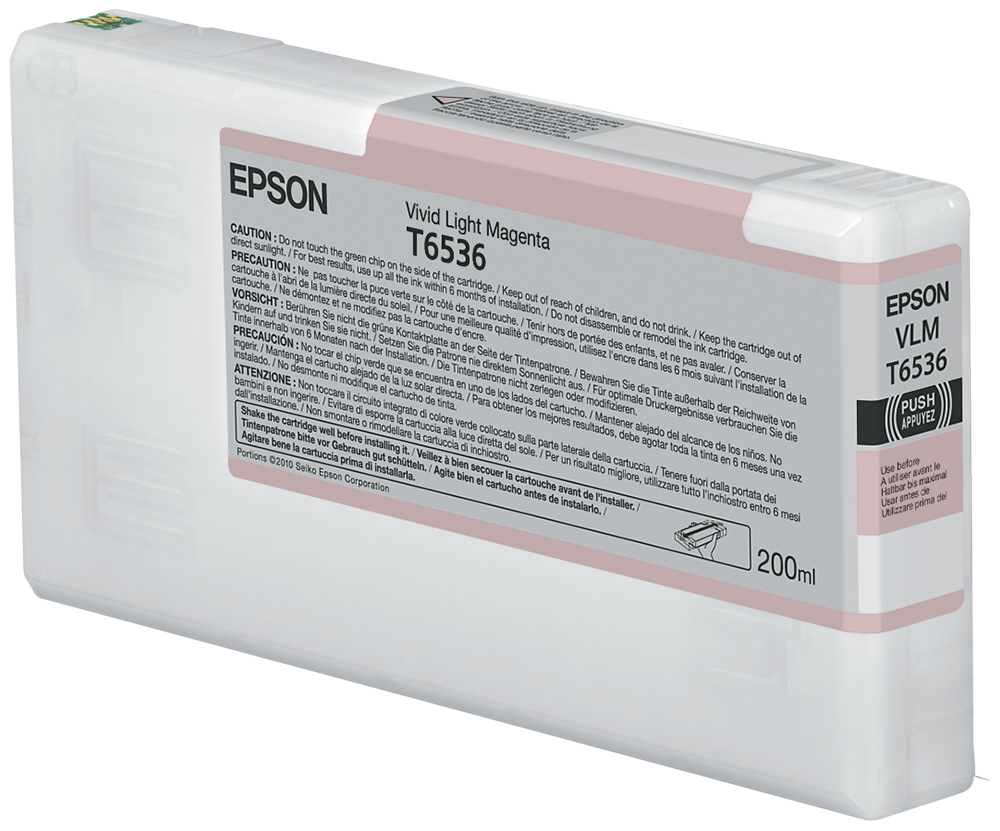 Epson Stylus Pro 4900 Vivid Ljus Magenta (T6536), 200 ml, bild 3
