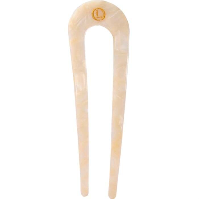 Lenoites Eco-friendly French Hair Pin Desert Beige 1 pcs
