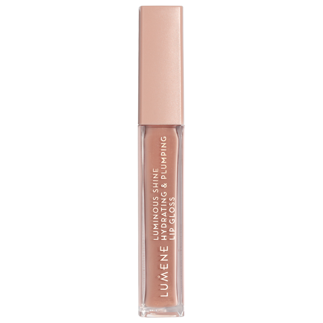 Lumene Luminous Shine Hydrating & Plumping Lip Gloss 1 Pale Honey