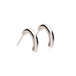 Blomdahl Natural Titanium Penda Round Curved 15 mm