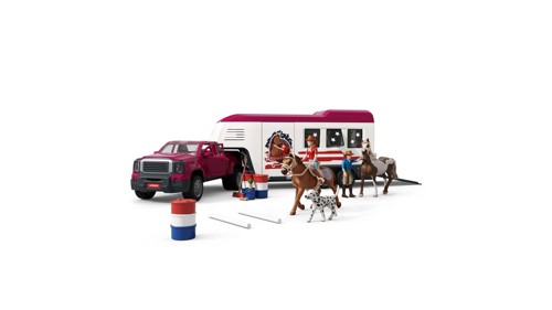 Schleich - Lakeside Pickup & hästsläp, bild 3