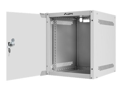Lanberg - Rack skåp - väggmontering - grå, RAL 7035 - 6U - 10