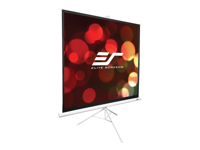 Elite Tripod Series T136NWS1 - Projektorduk med stativ - 136 (345 cm) - 1:1 - MaxWhite - vit
