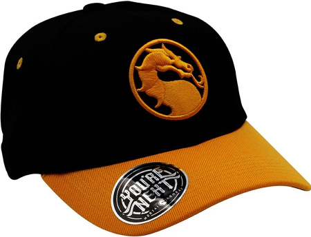 Mortal Kombat Logo Snapback Keps Svart