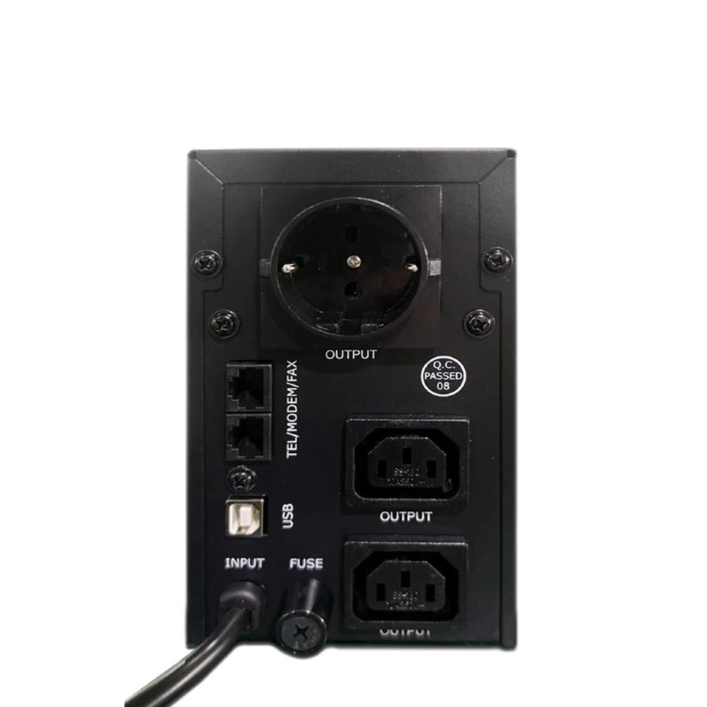 UPS Strömförsörjning 850 VA med LED-display och USB, bild 2