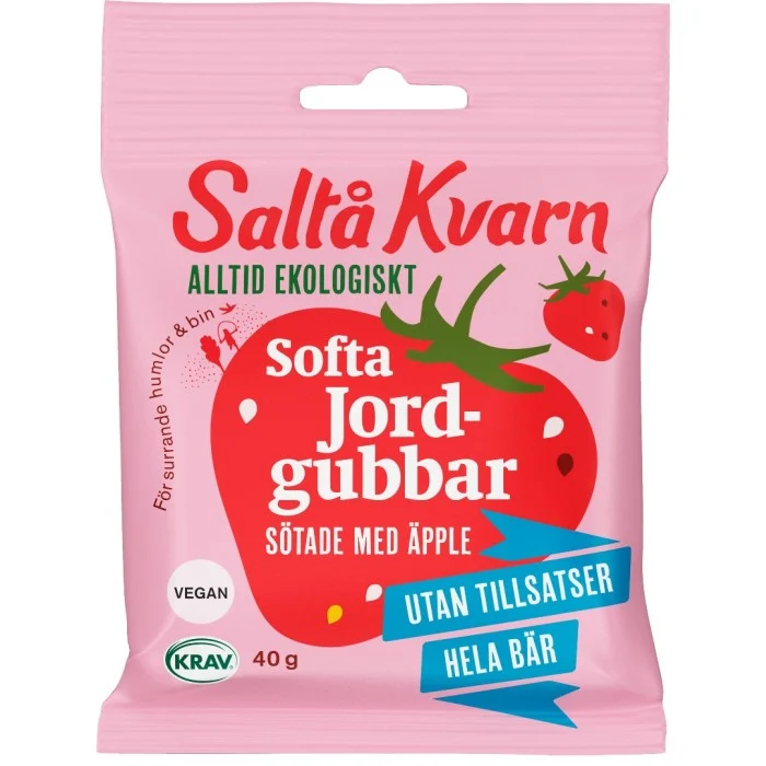 Saltå Kvarn Softa Jordgubbar 40 g